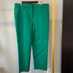 NWT LOFT Straight Green Pants